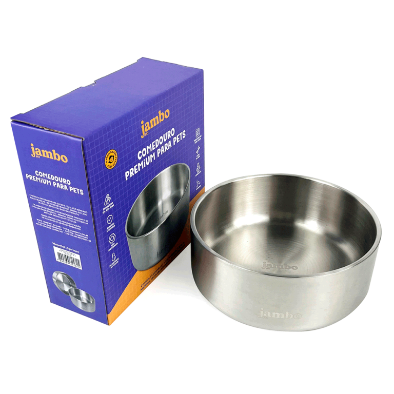 Comedouro Inox Antiderrapante 1.8L