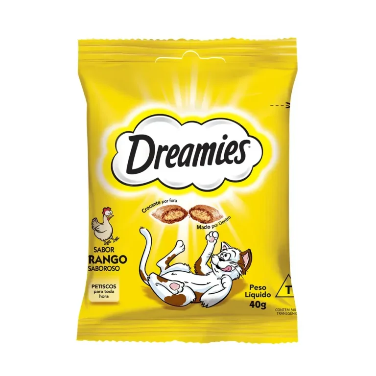 Dreamies Petiscos para Gatos Frango 40g
