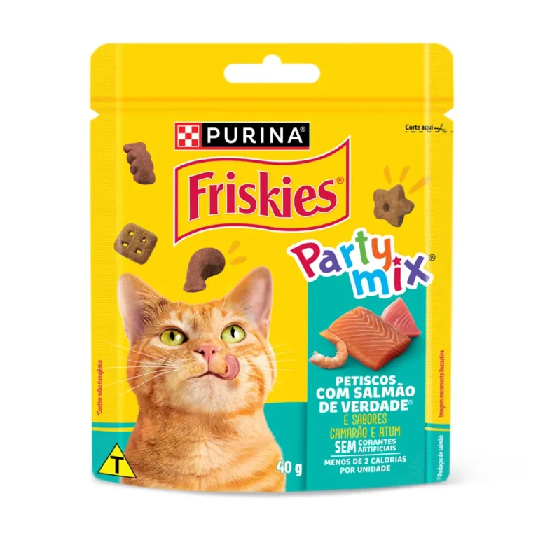 Friskies Party Mix Salmão, Atum e Camarão 40g
