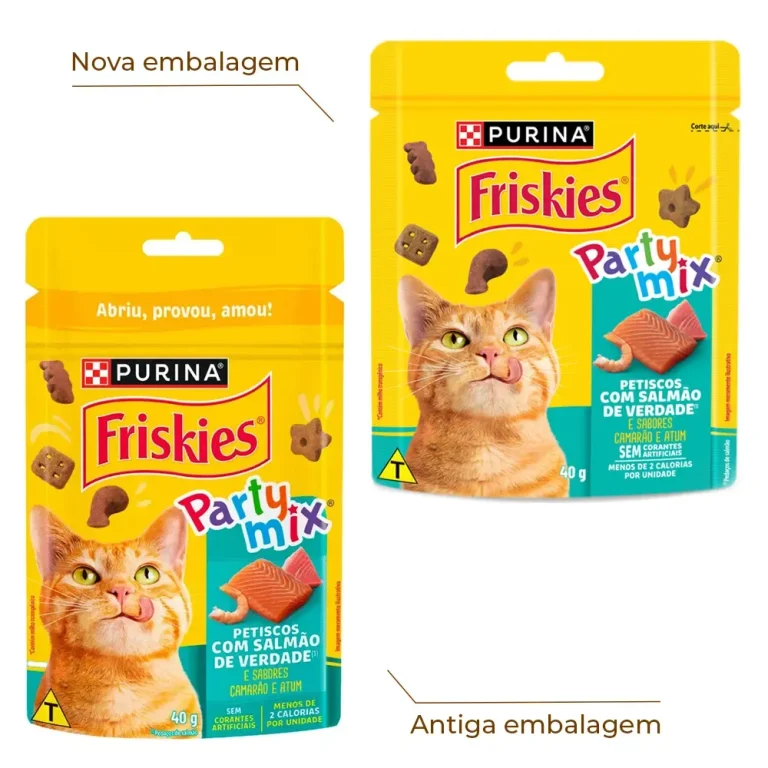 Friskies Party Mix Salmão, Atum e Camarão 40g