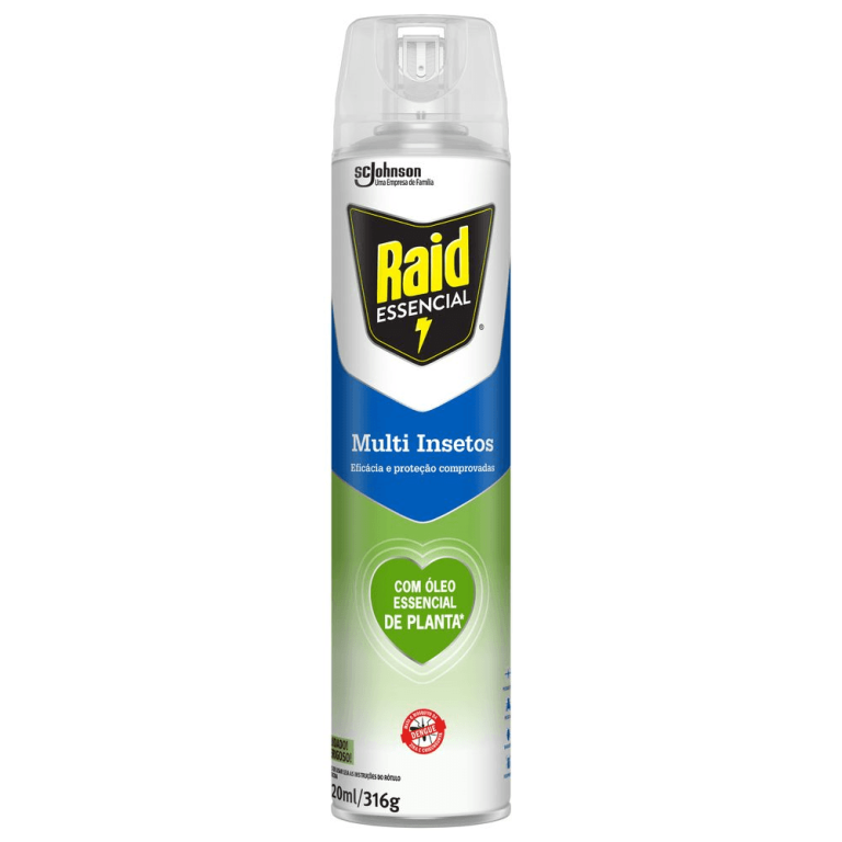 Inseticida Aerossol Raid Multi Insetos 420ml