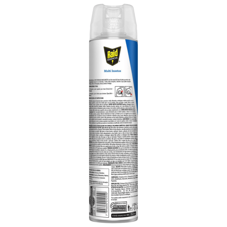 Inseticida Aerossol Raid Multi Insetos 420ml
