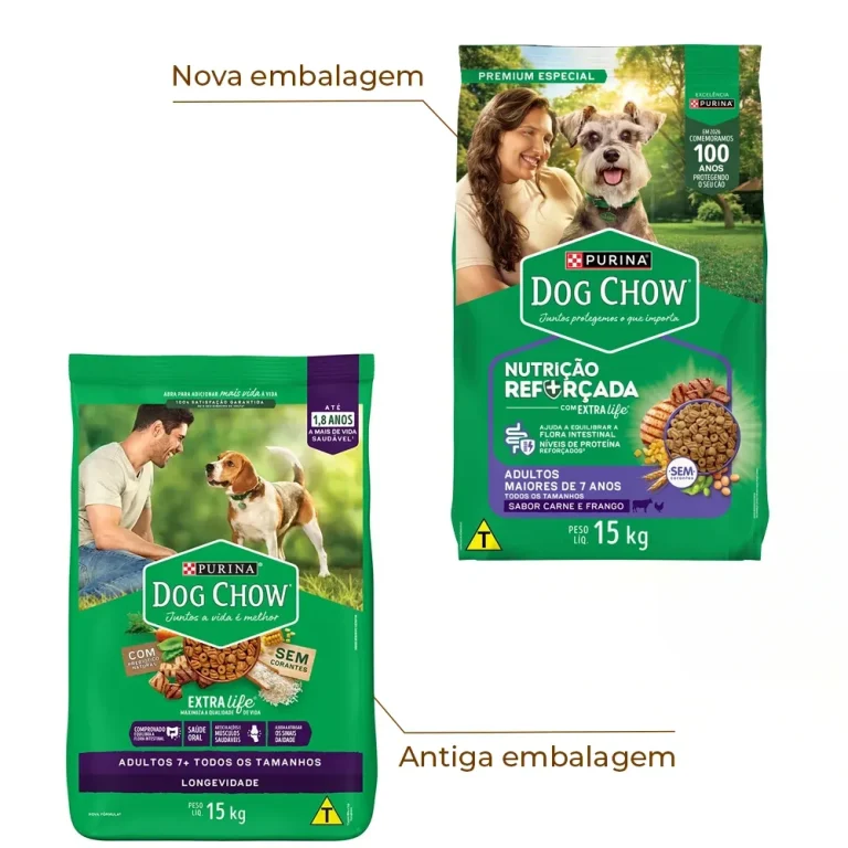 Ração Dog Chow Longevidade 7+ Frango 15kg