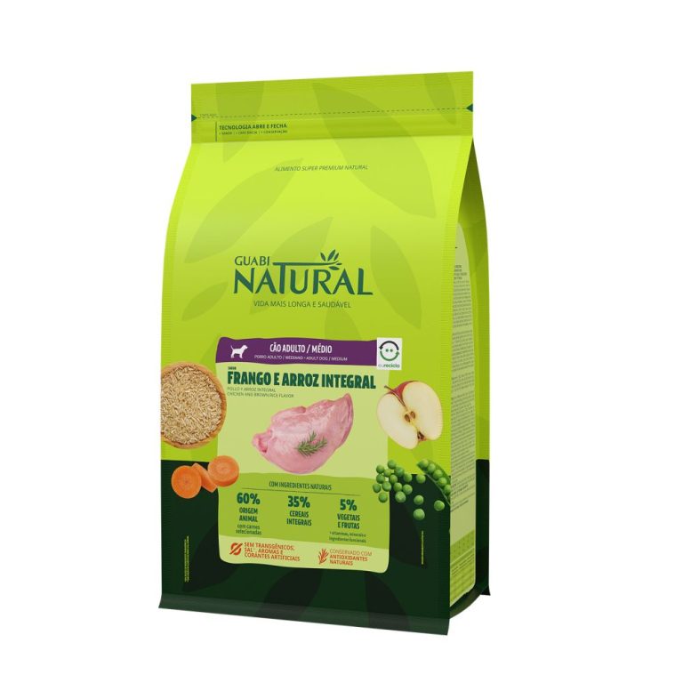 Ração Guabi Natural Cães Adultos Frango 15kg
