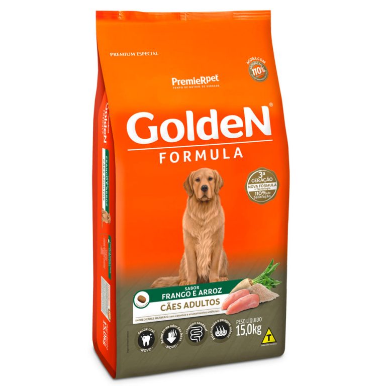 Ração Premier Golden Formula Frango Adultos 15kg
