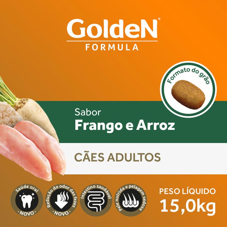 Ração Premier Golden Formula Frango Adultos 15kg