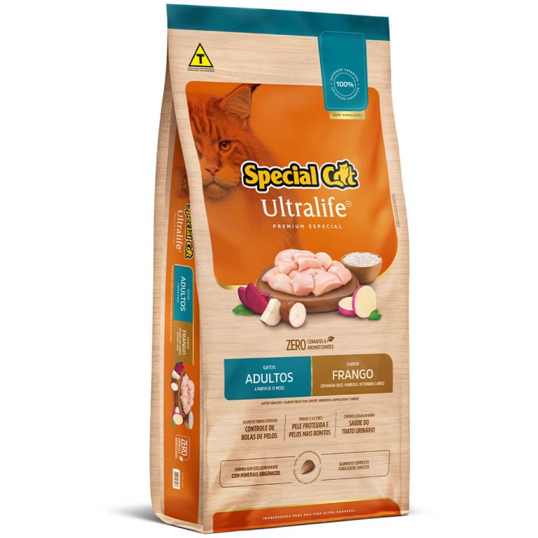 Ração Special Cat Ultralife Frango 10.1kg