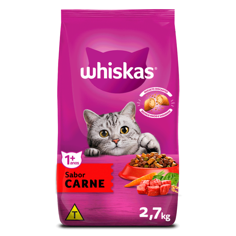 Ração Whiskas Gatos Adultos Carne 10.1kg