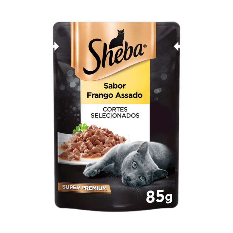 Sachê Sheba Gatos Adultos Frango Assado 85g