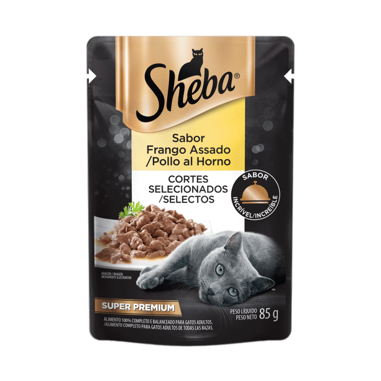 Sachê Sheba Gatos Adultos Frango Assado 85g