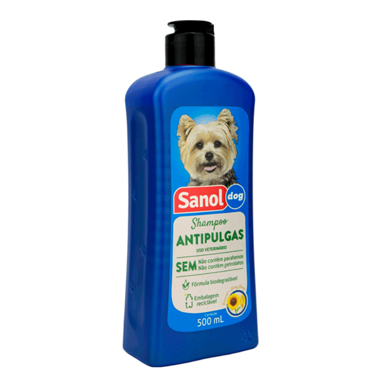Shampoo Antipulgas Sanol Dog 500ml
