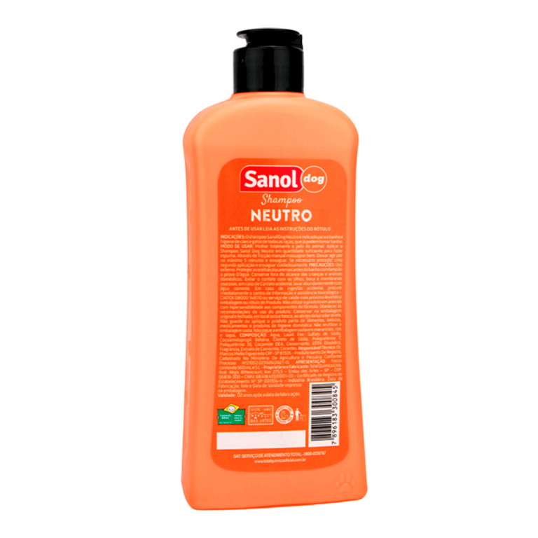 Shampoo Sanol Dog Neutro 500ml