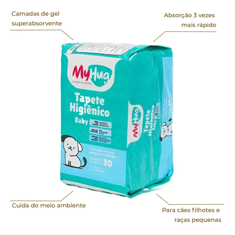 Tapete Higiênico MyHug 30 unidades
