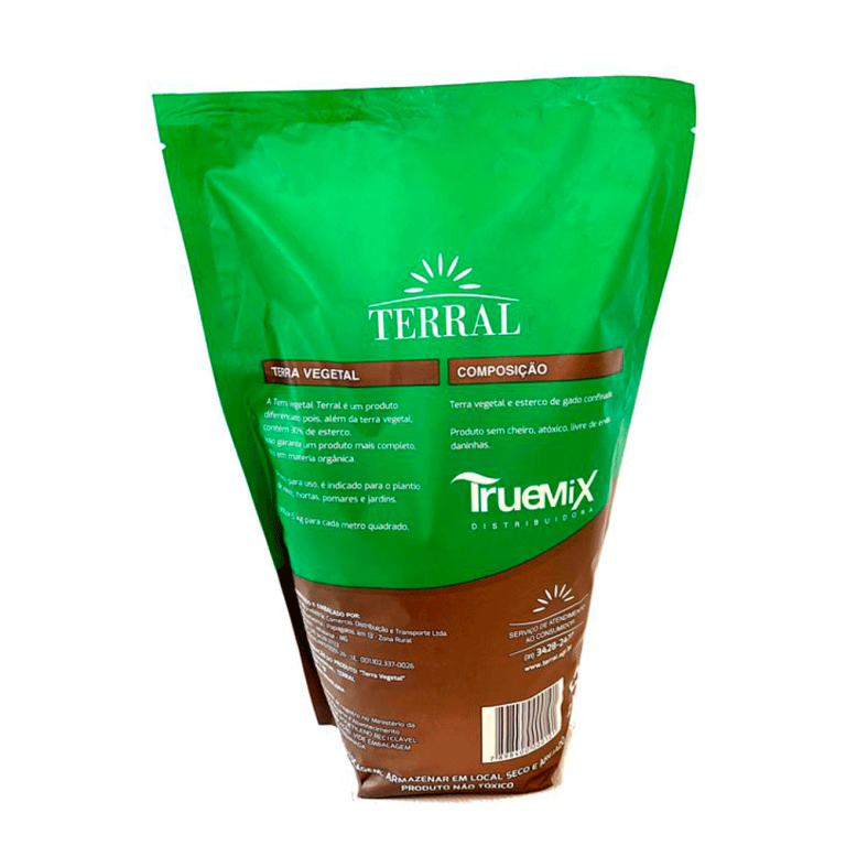 Terra Vegetal Adubada Terral 5kg