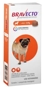 Bravecto 4,5kg a 10kg