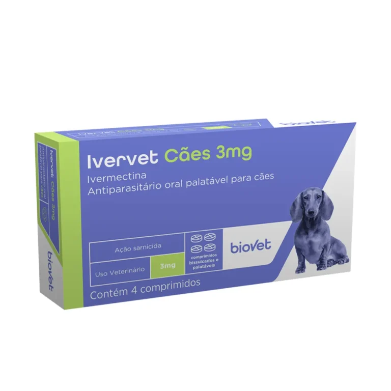 Ivervet Cães 3mg