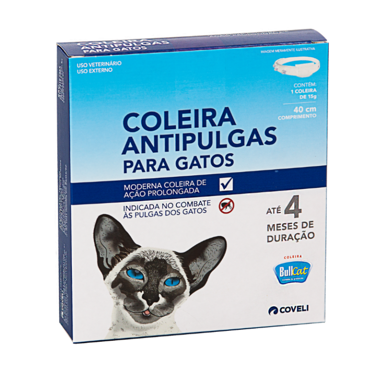 Coleira AntiPulgas Gatos 20gr