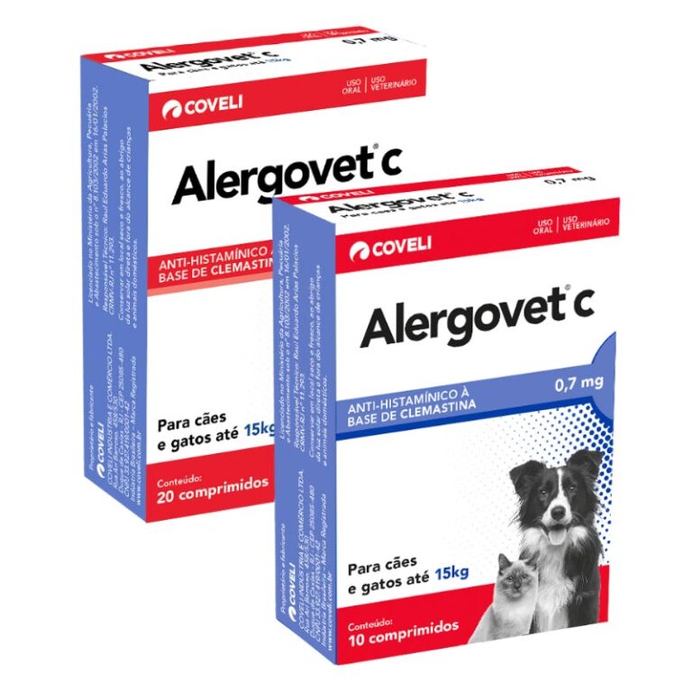 Alergovet 0,7mg 20comp