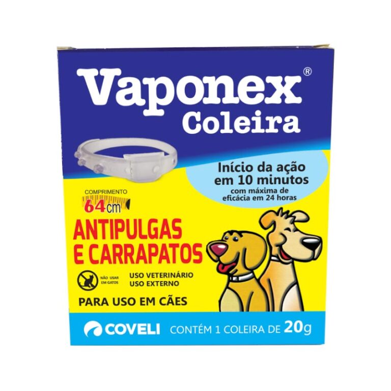 Coleira Vaponex 24gr